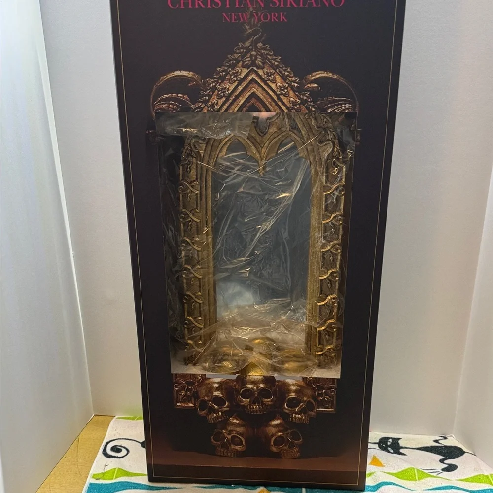 Christian Siriano New York skull mirror